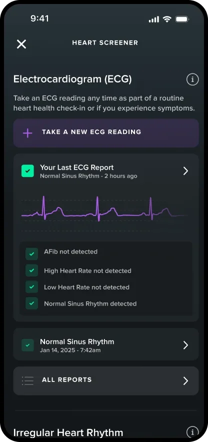 Métricas en la app de WHOOP